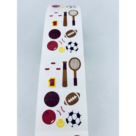 Vintage 1983 Sports Mrs. Grossman's Stickers Roll Scrapbooking Football‎ Soccer - Picture 3 of 7